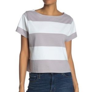 Madewell ‘setlist striped boxy t-shirt’ // size M